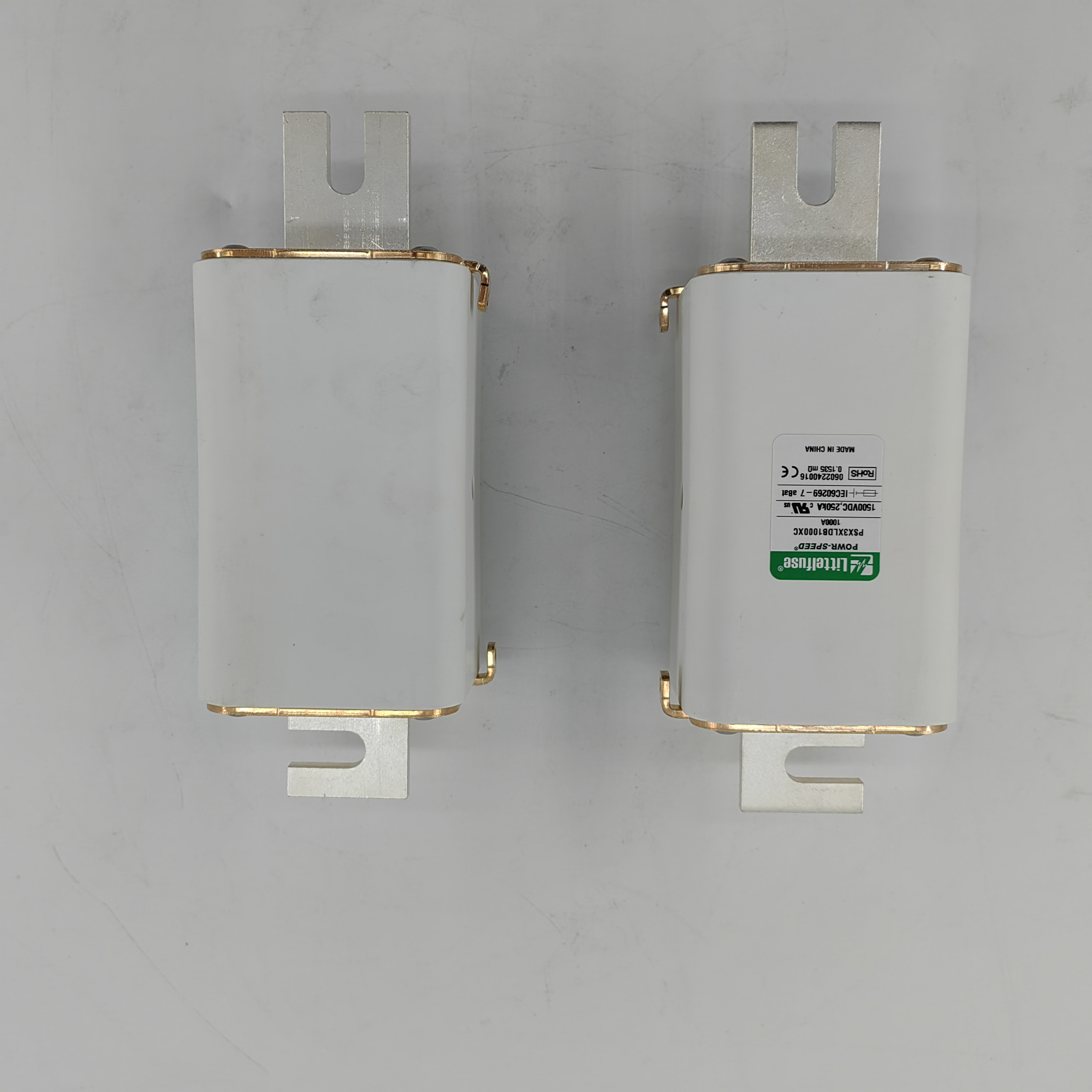 Fusible de cuerpo cuadrado de alta velocidad serie PSX_C de Littlefuse, 1500 V CC, 80 A-1400 A