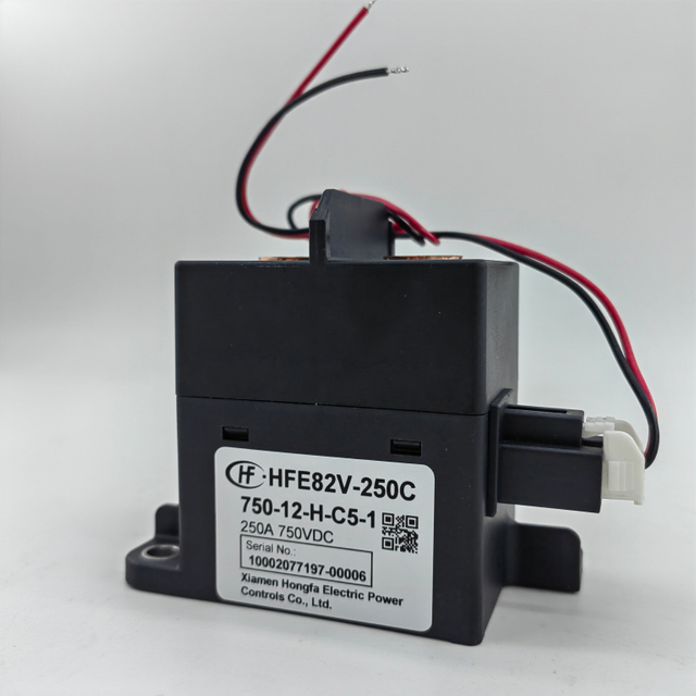 Hongfa DC Relay HFE82V-250C/XXX-XX-H-X5X-1 Serie Contactores Voltaje de bobina 12/24 Vdc