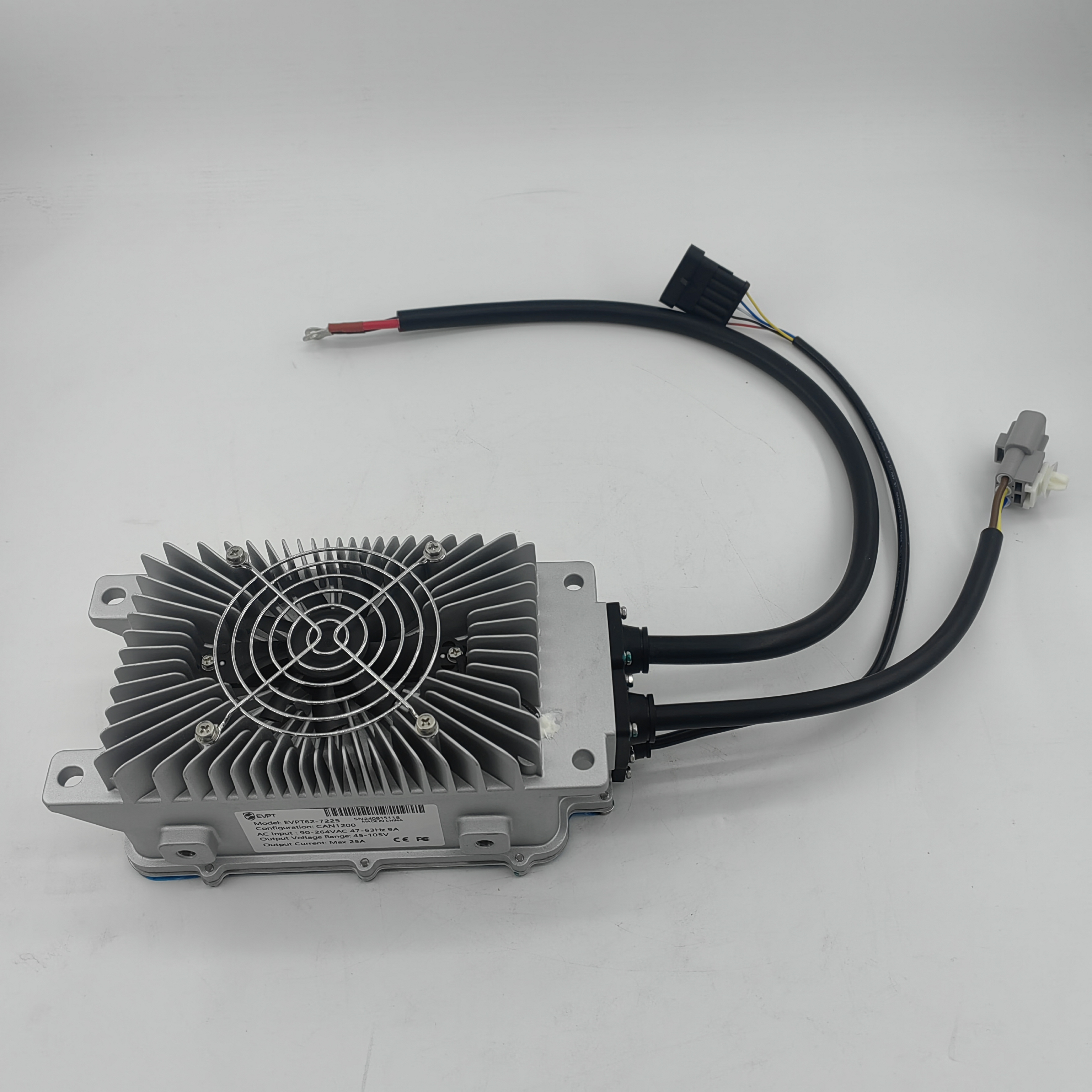 Cargador a bordo OBC 2KW opcional portátil nominal 48V 72V 108V 144V 320V CANBUS Control o habilitación de cableado