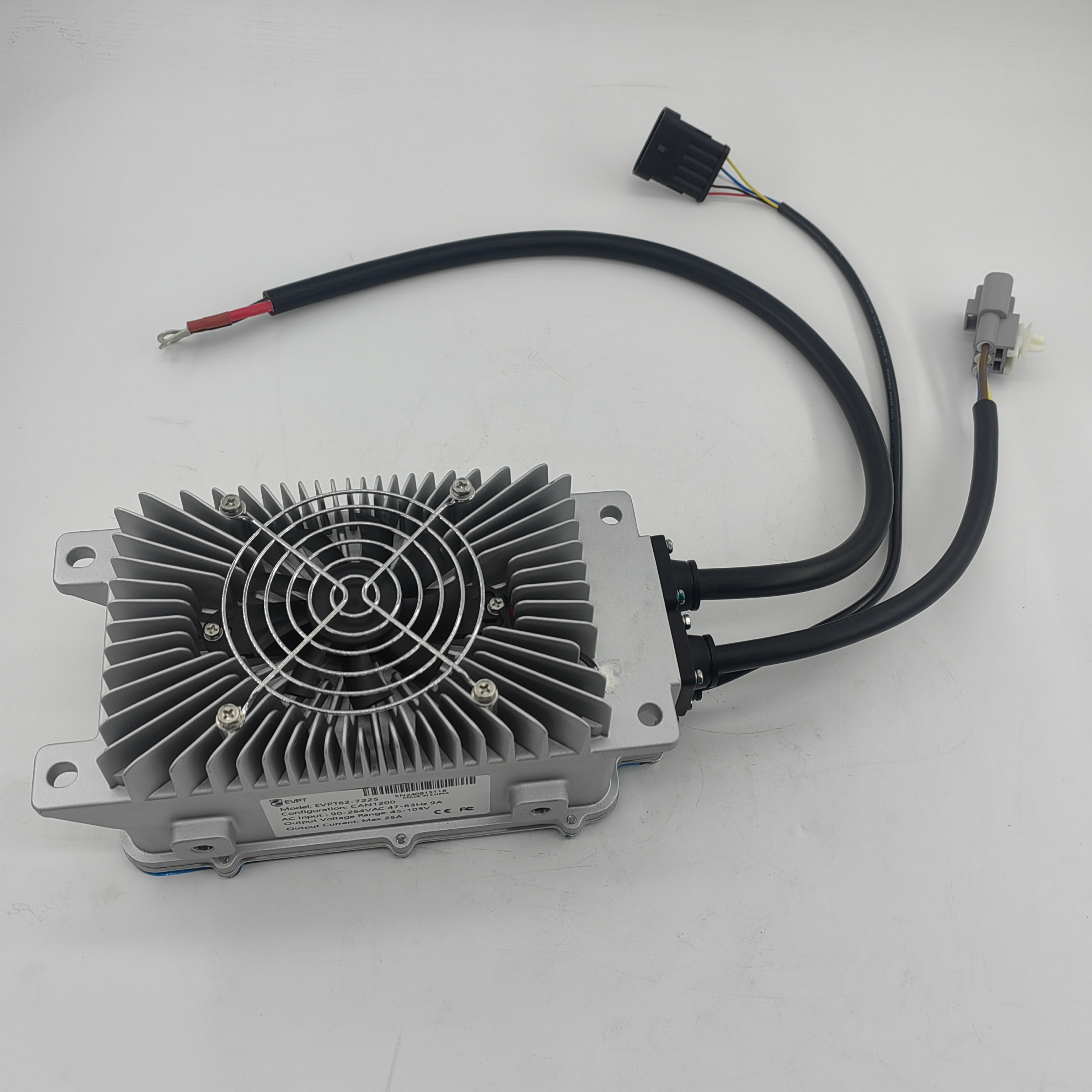 Cargador a bordo OBC 2KW opcional portátil nominal 48V 72V 108V 144V 320V CANBUS Control o habilitación de cableado