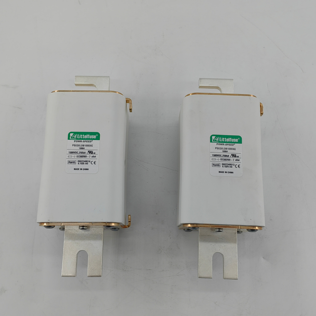 Fusible de cuerpo cuadrado de alta velocidad serie PSX_C de Littlefuse, 1500 V CC, 80 A-1400 A