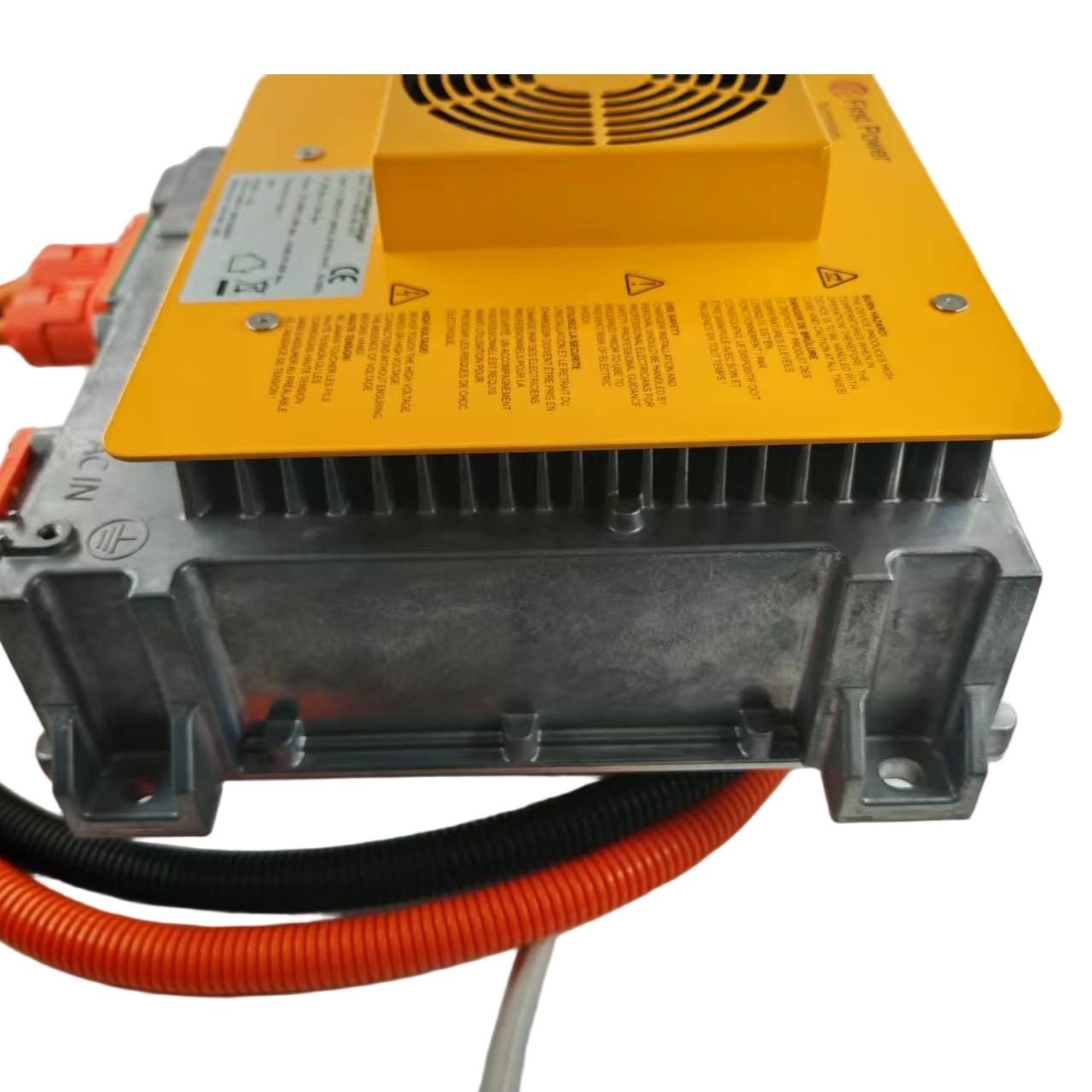 10KW KL-C-35025 350V 25A cargador a bordo refrigeración por aire/líquido IP67 con CAN Bus/habilitación
