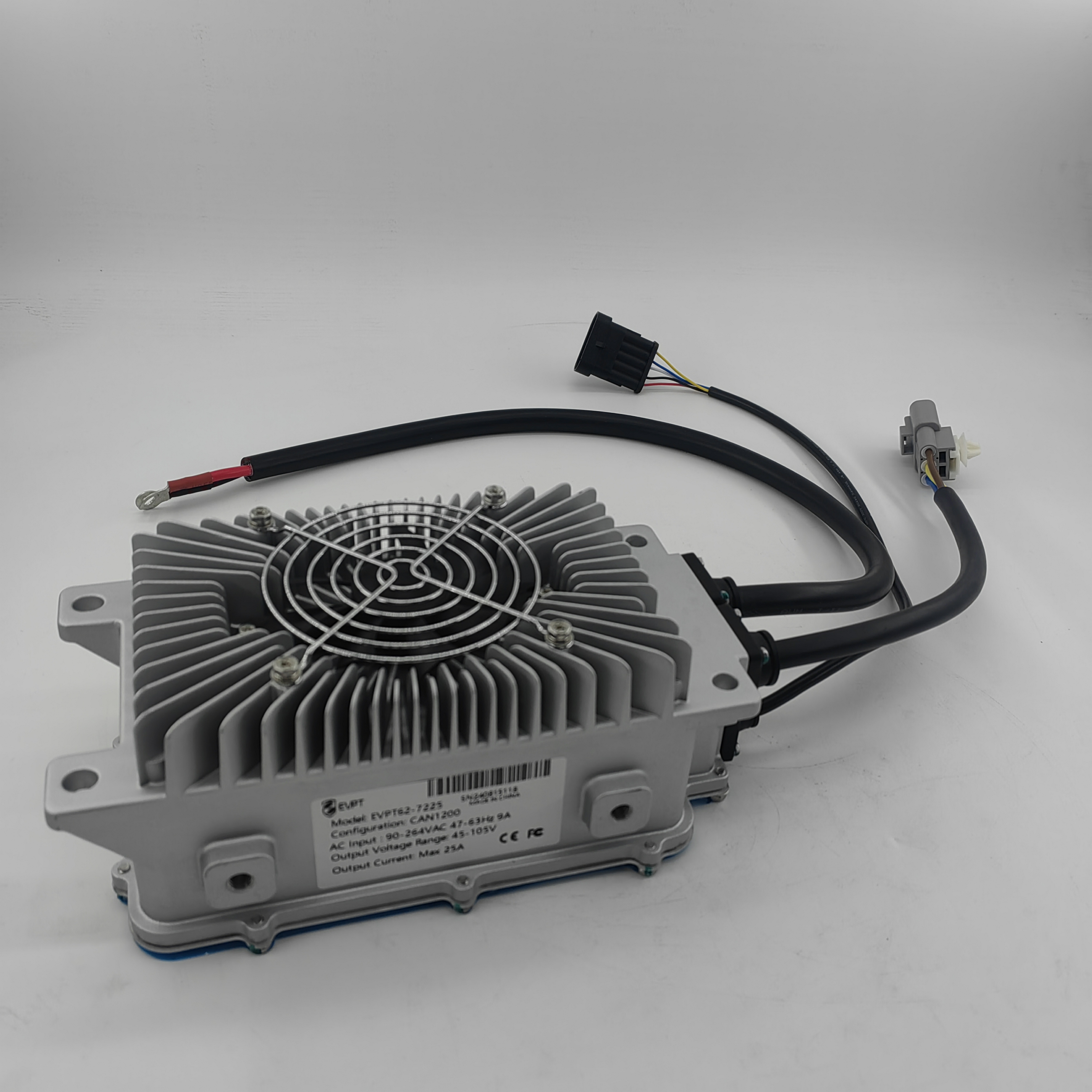Cargador a bordo OBC 2KW opcional portátil nominal 48V 72V 108V 144V 320V CANBUS Control o habilitación de cableado