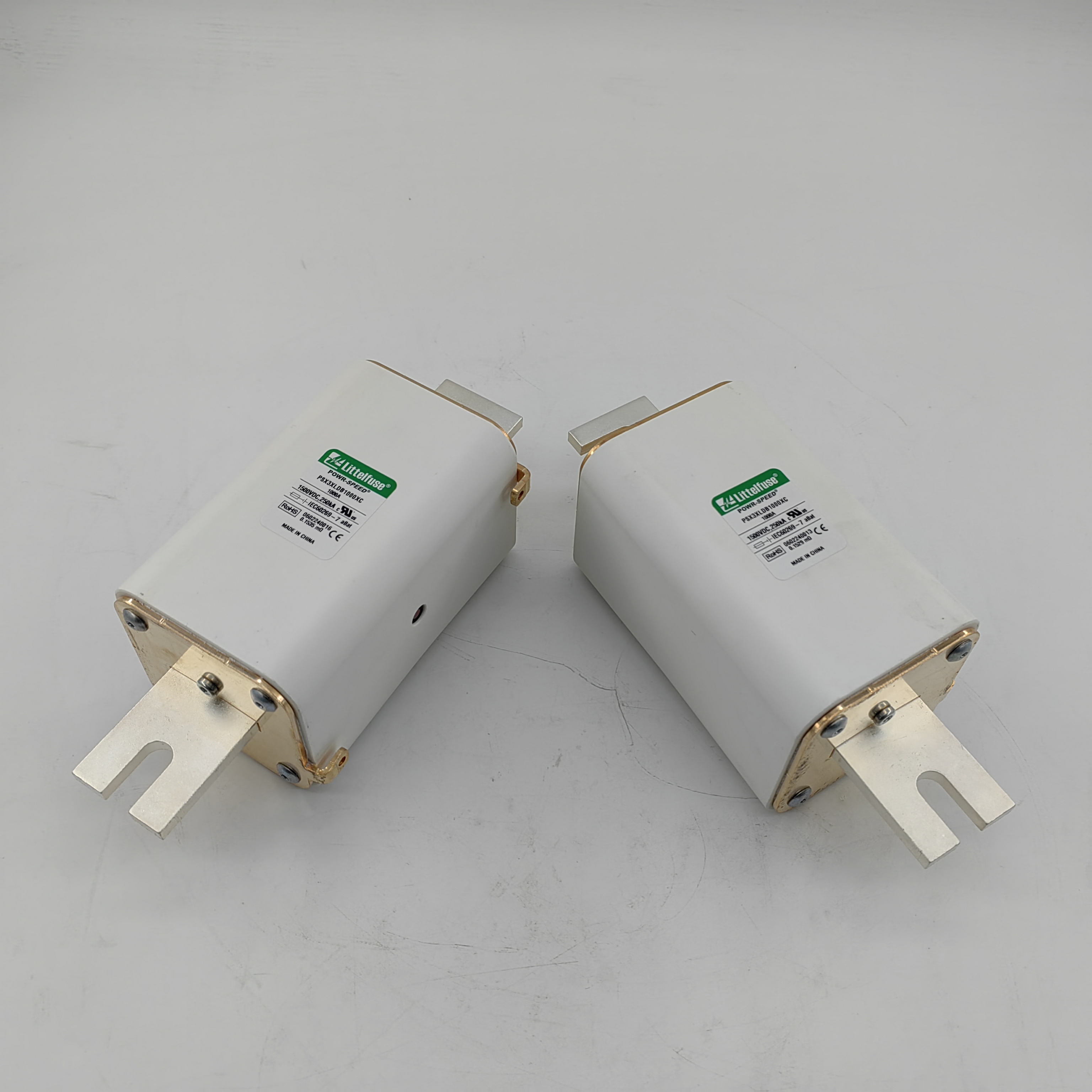 Fusible de cuerpo cuadrado de alta velocidad serie PSX_C de Littlefuse, 1500 V CC, 80 A-1400 A