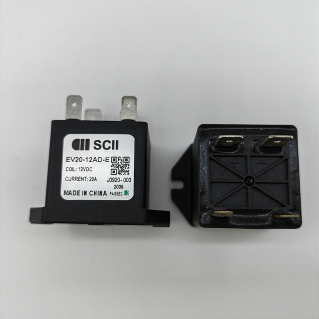 SCII EV20(-E) Serie DC Contactor Voltaje de carga 750VDC 20A Voltaje de bobina 12VDC
