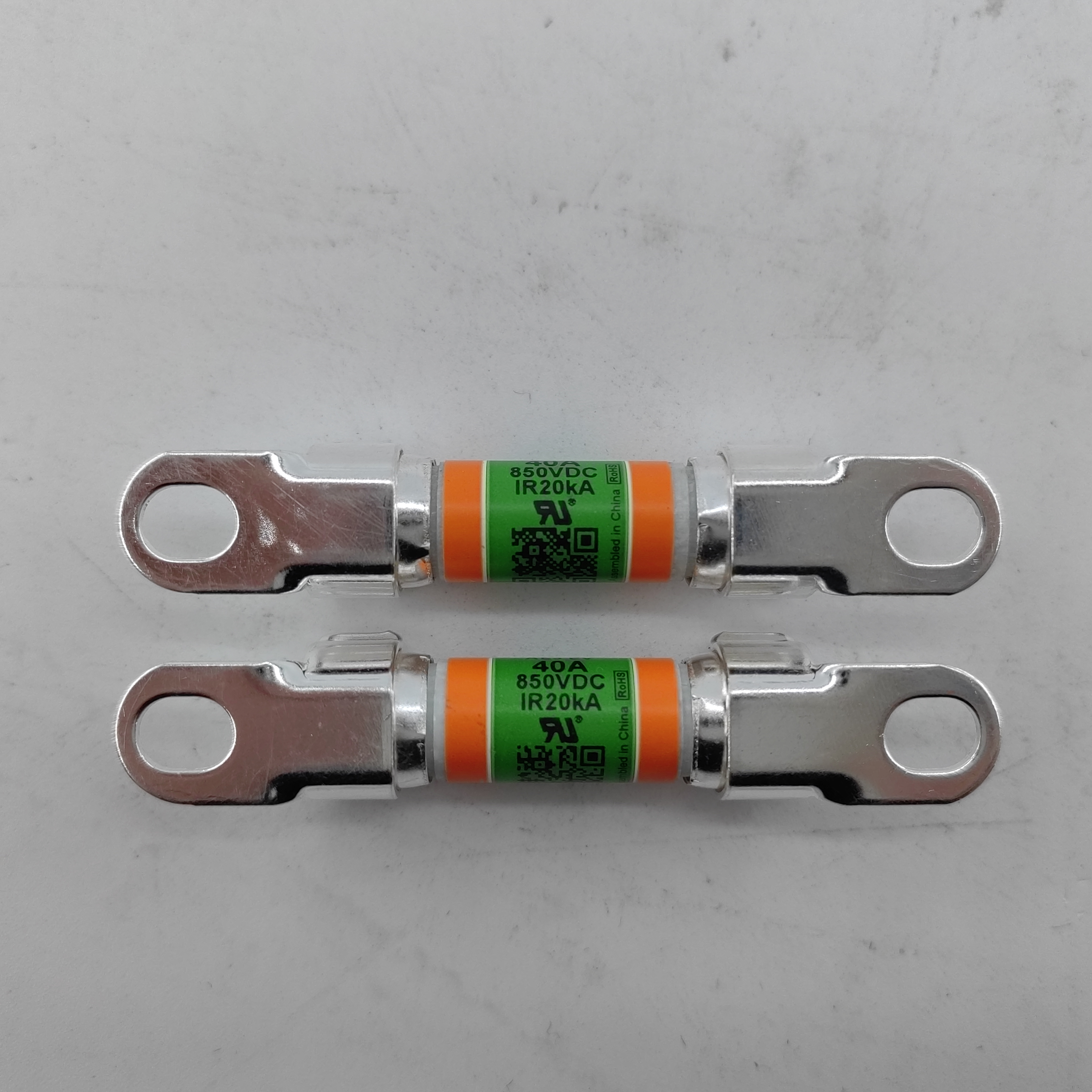 Fusible de alto voltaje Alder AE3 Series 850VDC 5-50A para EV HEV